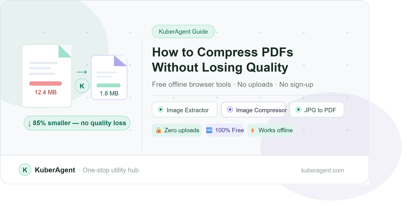 How to Compress PDFs Without Losing Quality: A Step-by-Step Guide